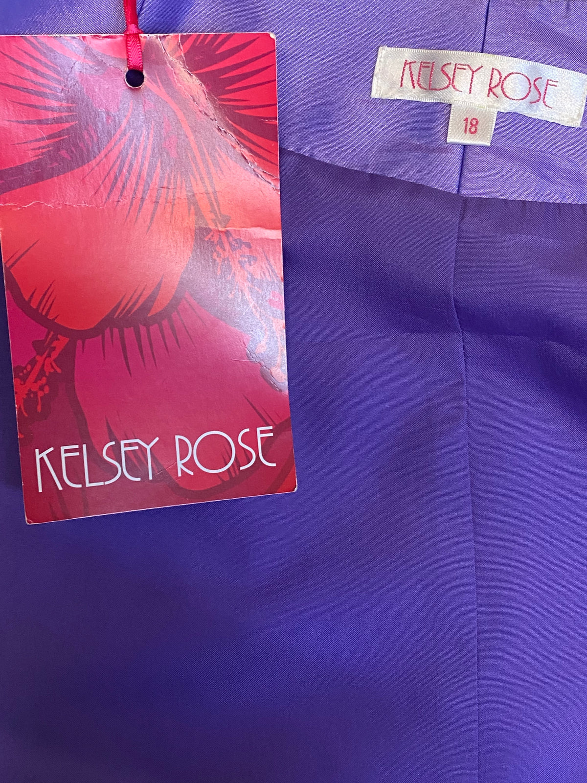 Brautmutterkleid mit Bolero von Kelsey Rose Gr.42 in lila