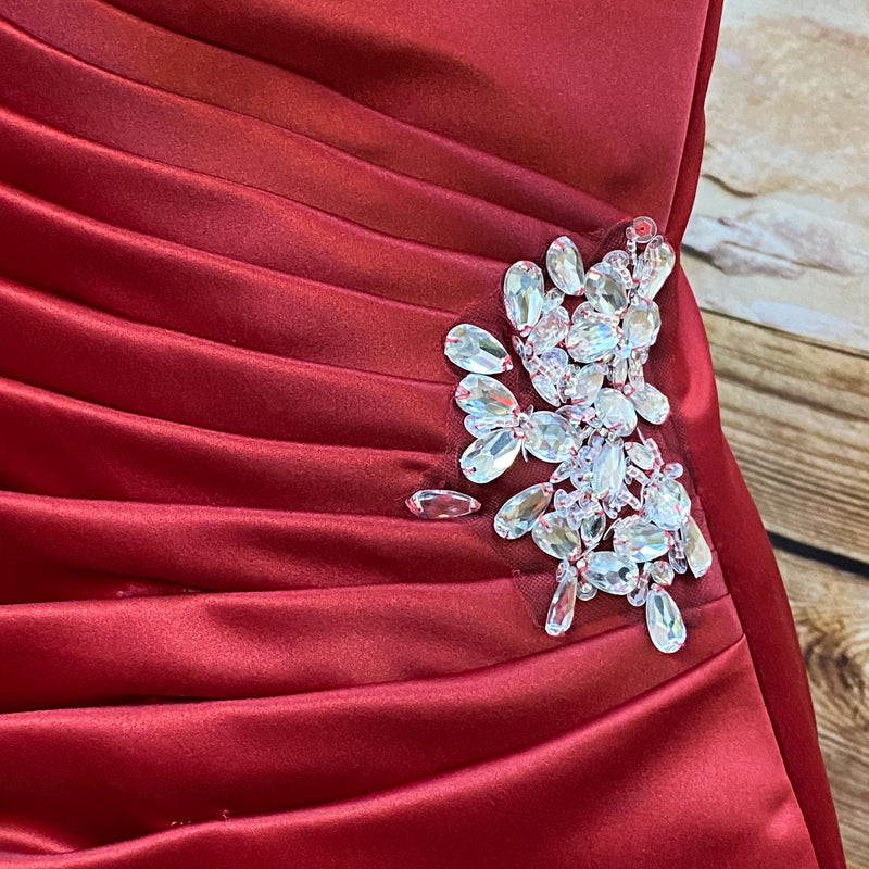 Cocktailkleid in Rot Gr.38