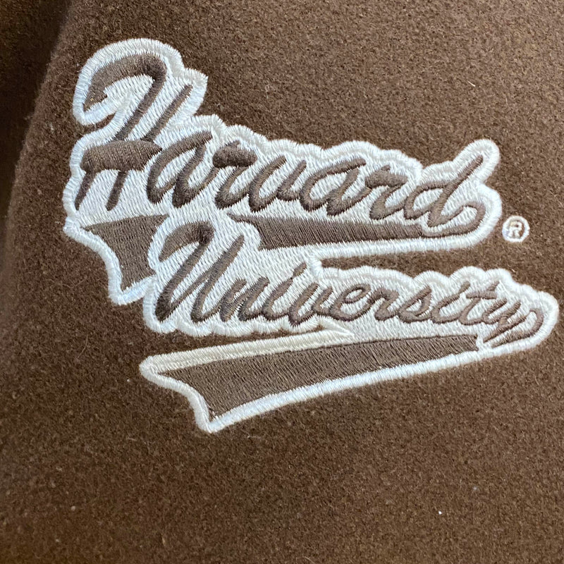 Harvard College Jacke – Braun/Creme – Gr. M