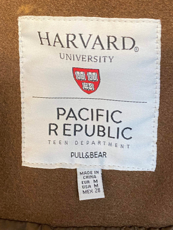 Harvard College Jacke – Braun/Creme – Gr. M