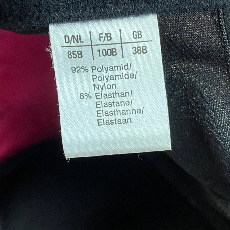 Korsetts in Schwarz mit pinken Akzenten Gr.36