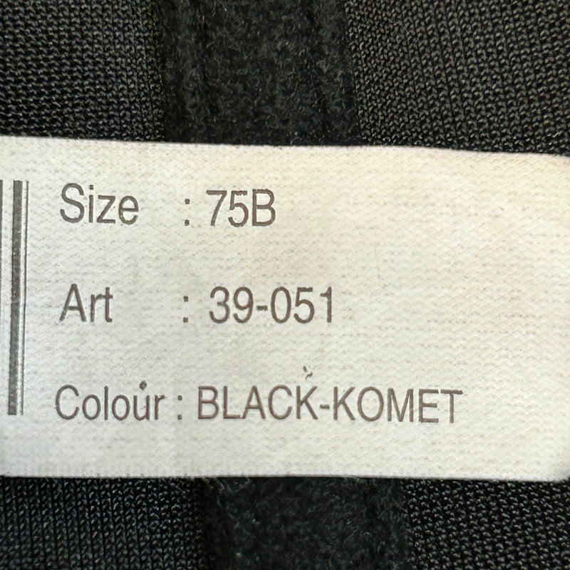 Glamouröse Corsage in Schwarz – Größe 34B