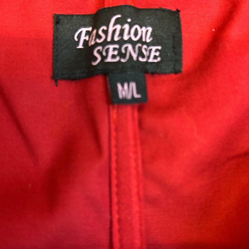 Verführerisches Rot: Corsagenkleid Größe M/L