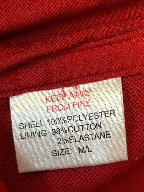 Verführerisches Rot: Corsagenkleid Größe M/L