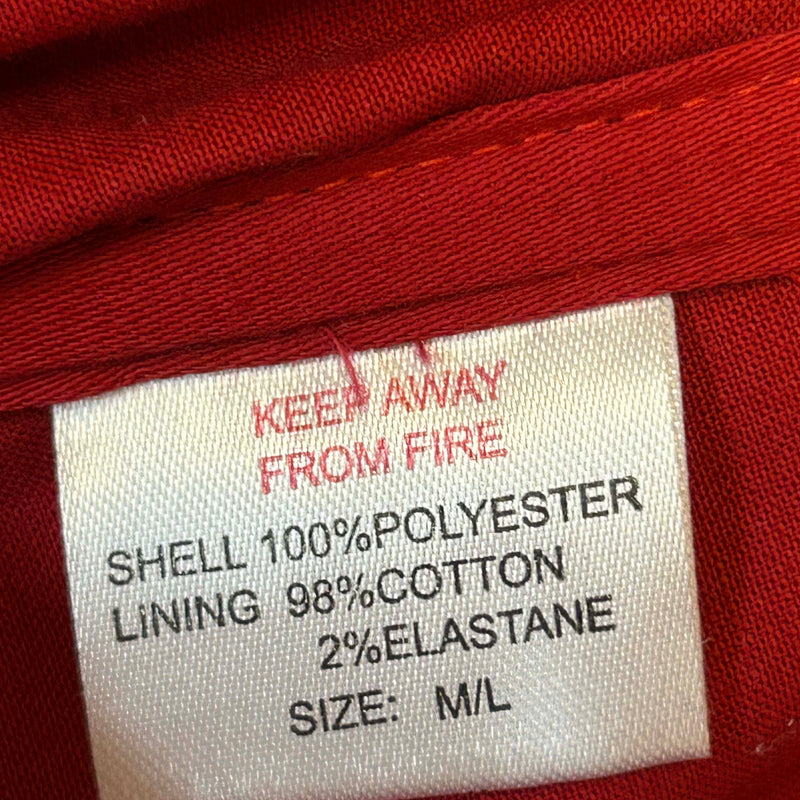 Verführerisches Rot: Corsagenkleid Größe M/L