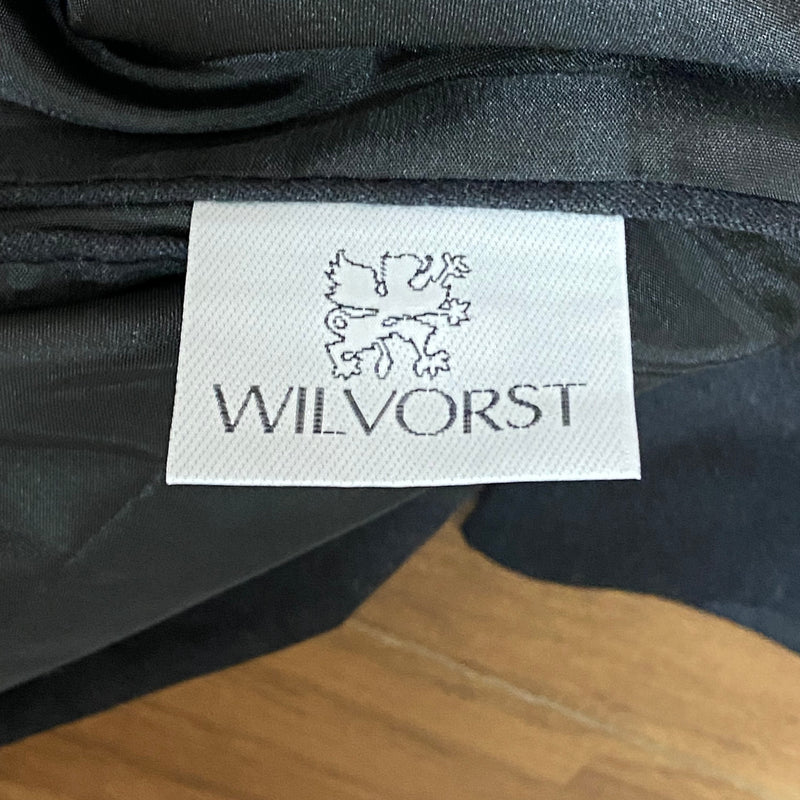 Veste coupe-vent Wilvorst en laine vierge en anthracite taille 106 vintage 