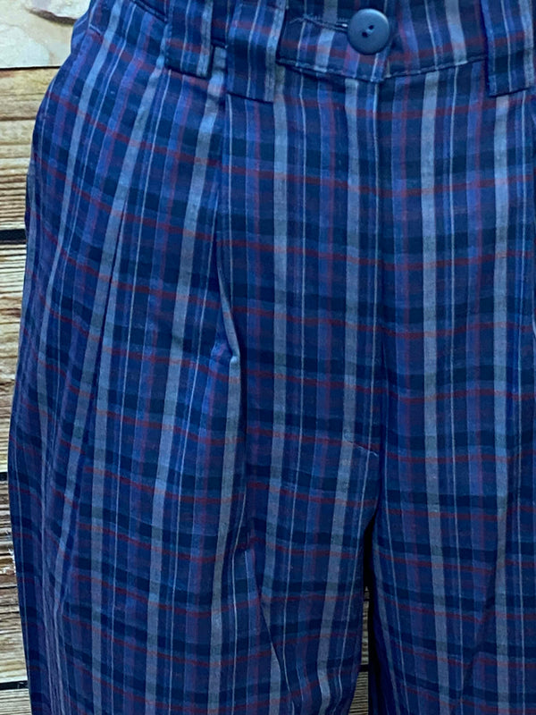 Damen Knickerbocker kariert – Gr. 36 (Bund 70 cm)