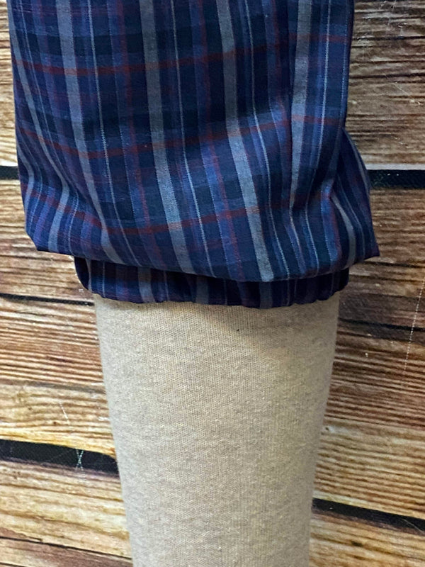 Damen Knickerbocker kariert – Gr. 36 (Bund 70 cm)