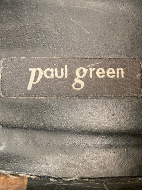Paul Green Damen Schnürschuhe, Vintage Lackschuhe Gr.38