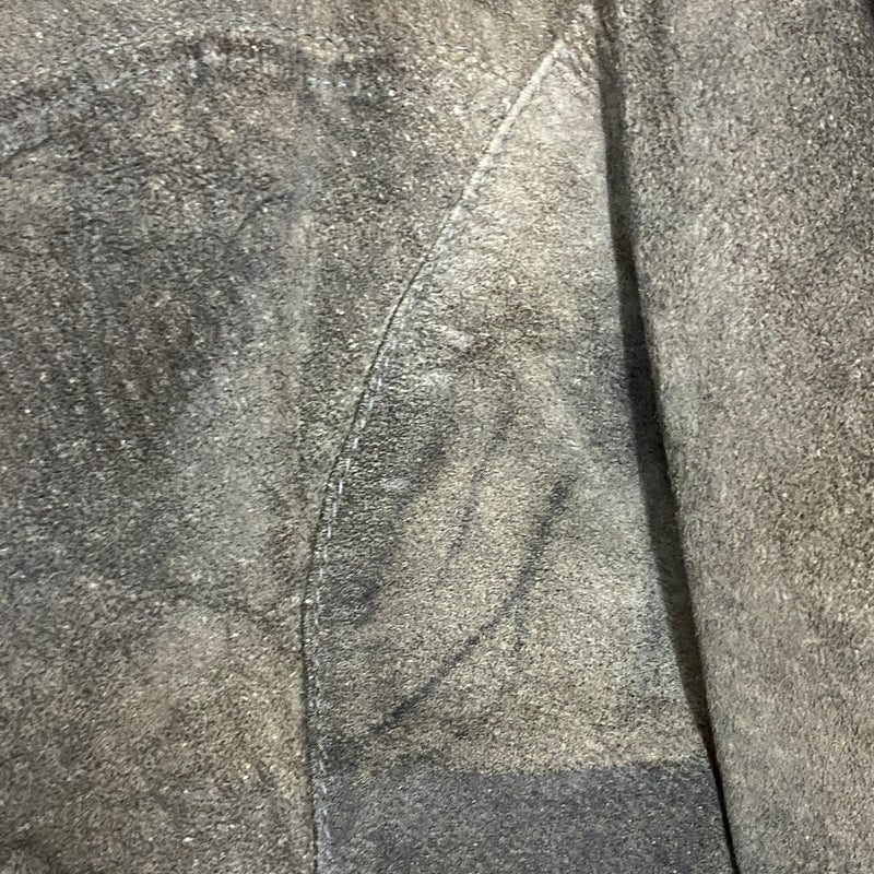 Vintage Trachtenjacke Damen Leder Braun Gr. 40, Ansicht 5