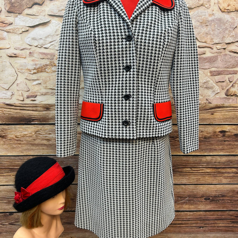Exklusives Vintage Kleid mit Jacke aus den 70er Jahren – Ein Unikat für Oldtimer-Events