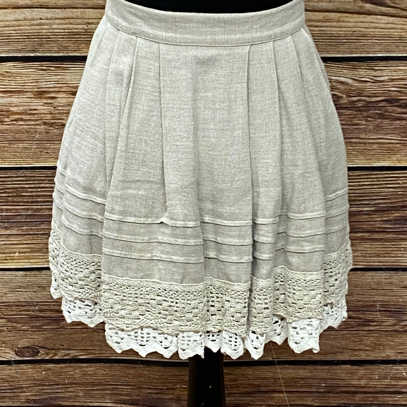 Damen Trachtenrock von Liesel's Trachtenmode – Beige, Größe 36