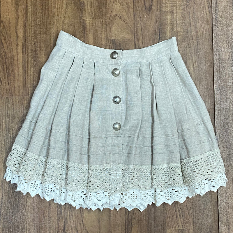 Damen Trachtenrock von Liesel's Trachtenmode – Beige, Größe 36