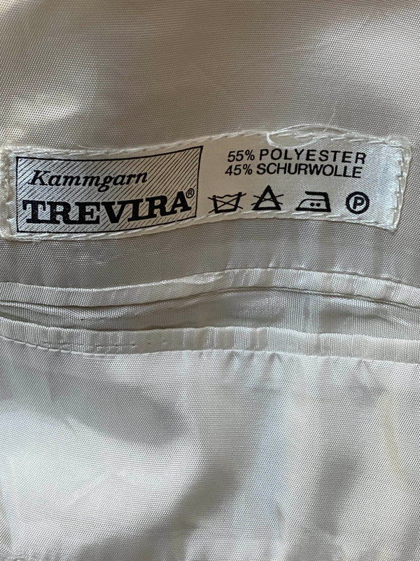 Vintage Dinnerjacke – Gr. 52 – Cremeweiß – sehr gut erhalten