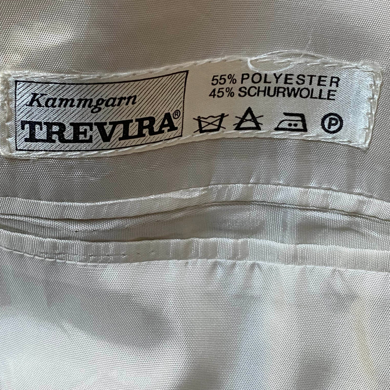 Vintage Dinnerjacke – Gr. 52 – Cremeweiß – sehr gut erhalten