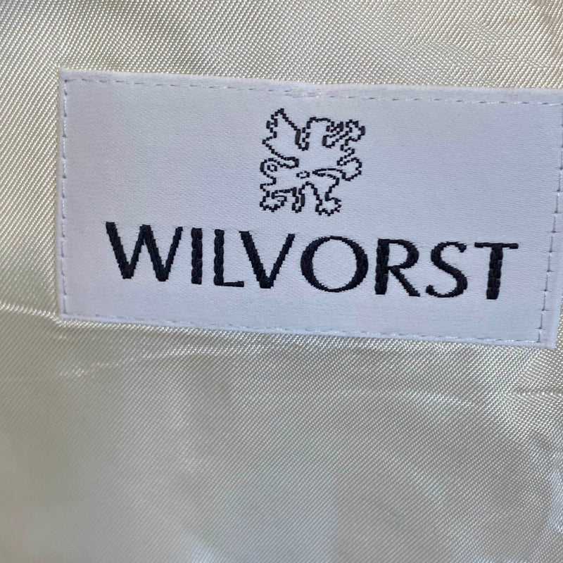 Vintage Wilvorst Dinnerjacke – Gr. 32 – Cremeweiß – sehr gut erhalten