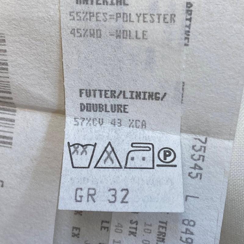 Vintage Wilvorst Dinnerjacke – Gr. 32 – Cremeweiß – sehr gut erhalten