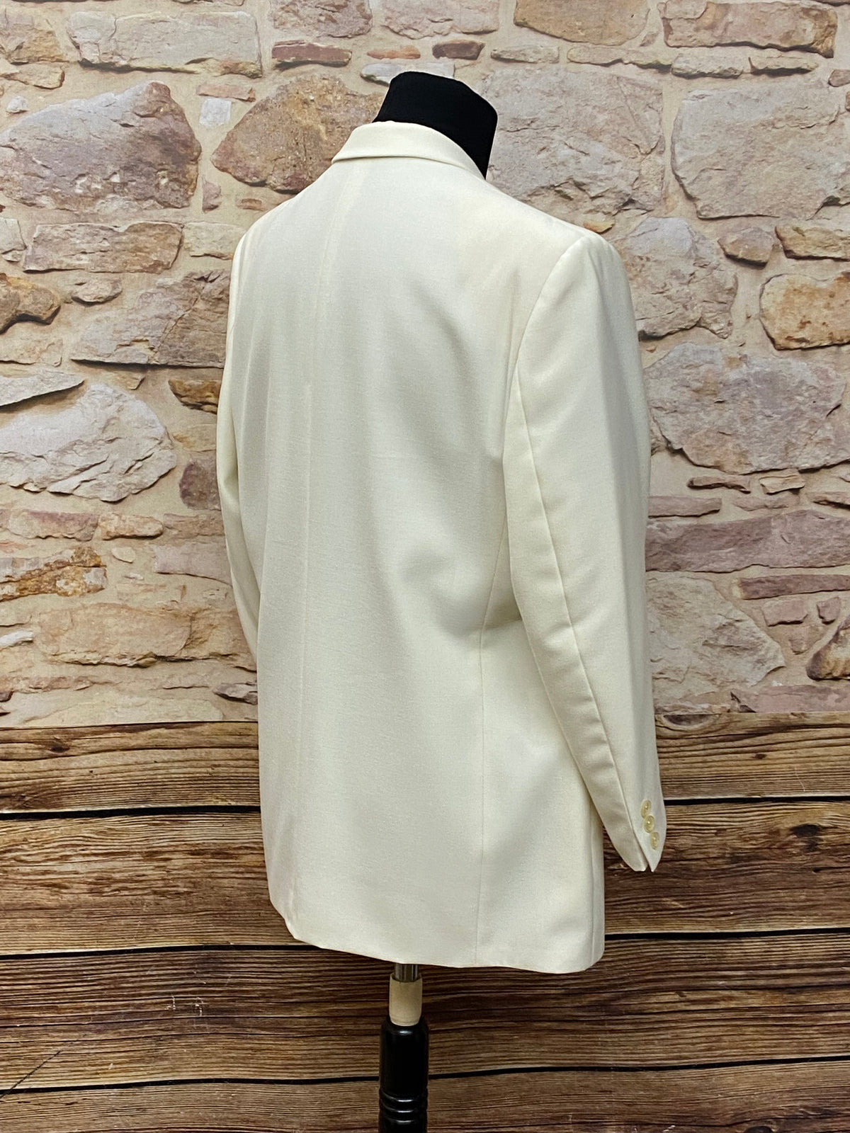 Veste de dîner crème taille 26 vintage