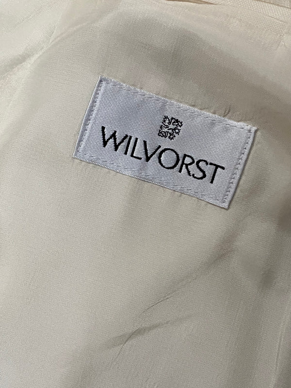 Elegantes Creme Dinner Jacket von Wilvorst – Größe 102
