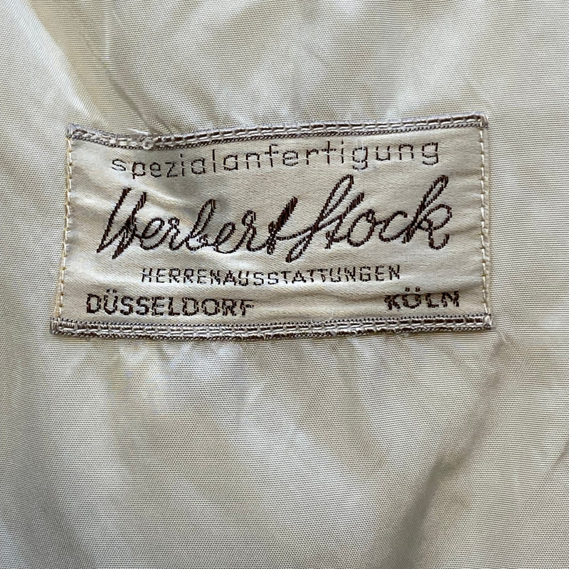 Vintage Dinner Jackett Gr.25 in hellen creme