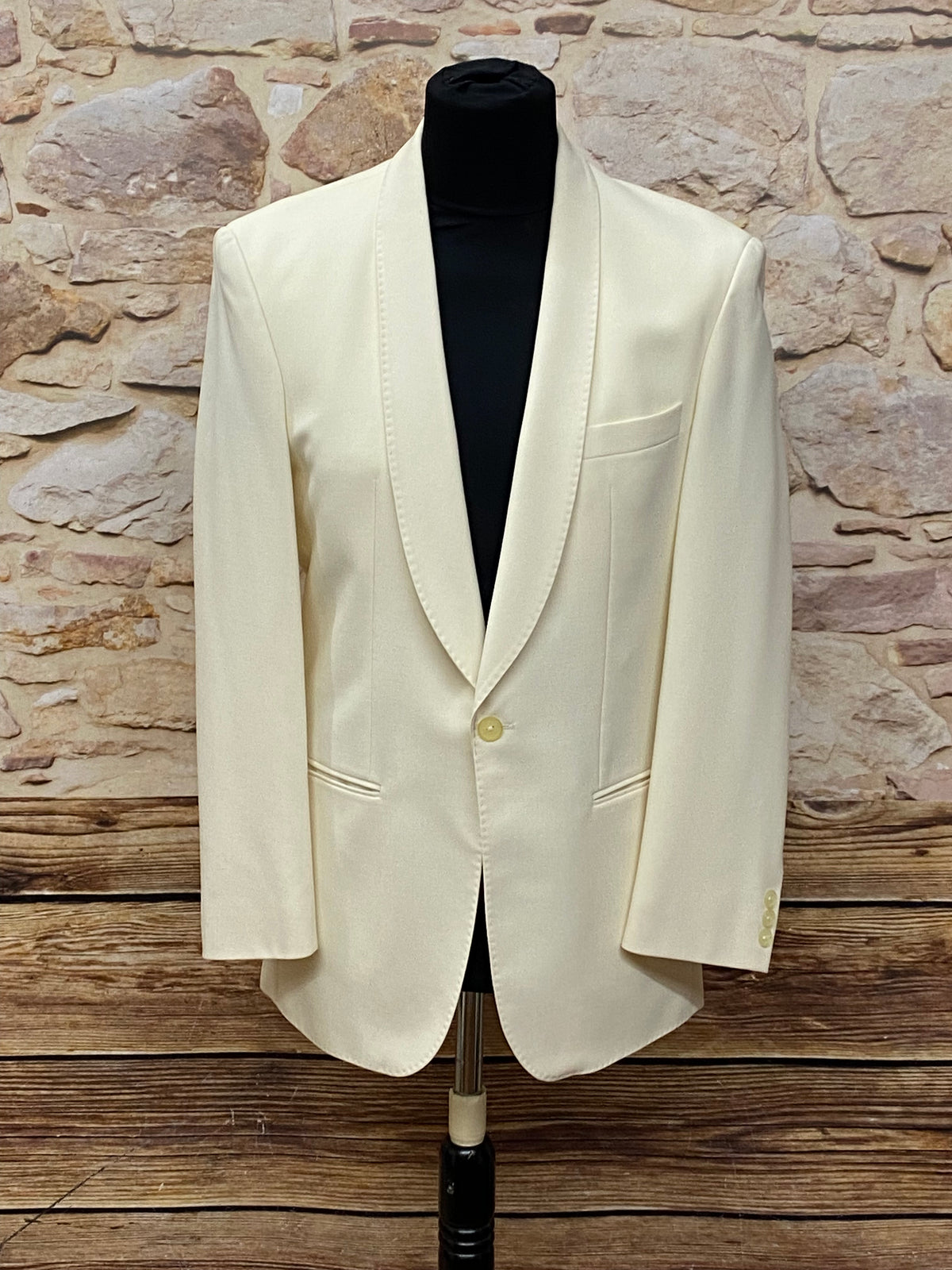 Dinnerjacke Creme Gr.50 Vintage