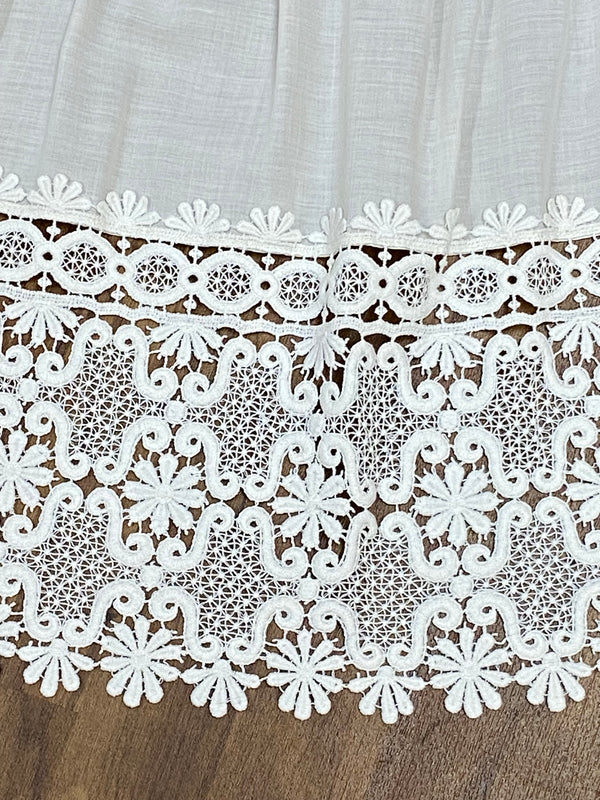 Vintage Dirndlschürze creme - kurz, Ansicht 3