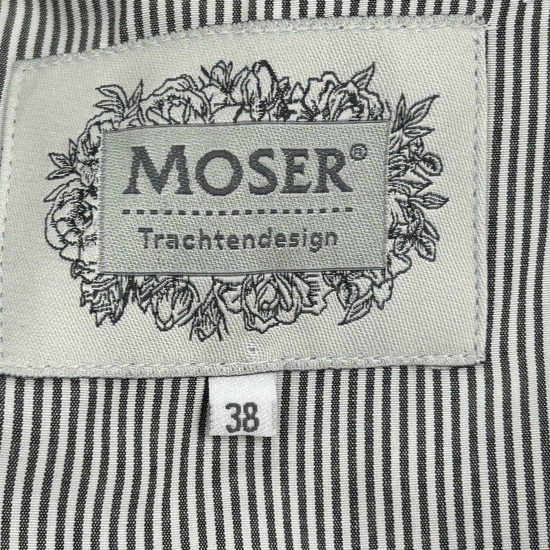 Exklusives Moser Dirndl in Grün und Weiß – Gr. 38