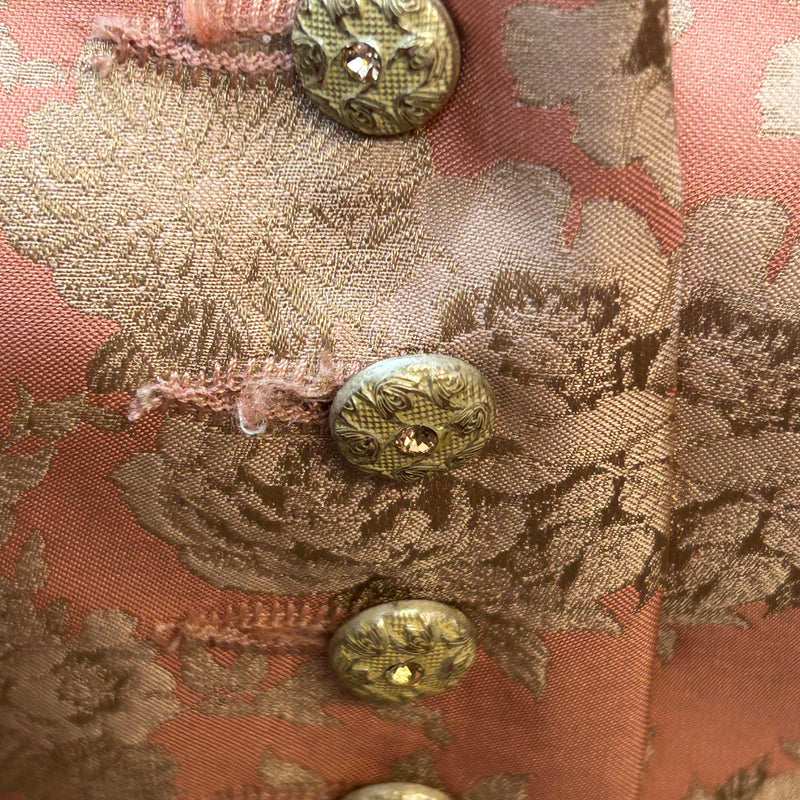 Elegantes Tramontana Dirndl in Beige und Rosa – EU Größe 40