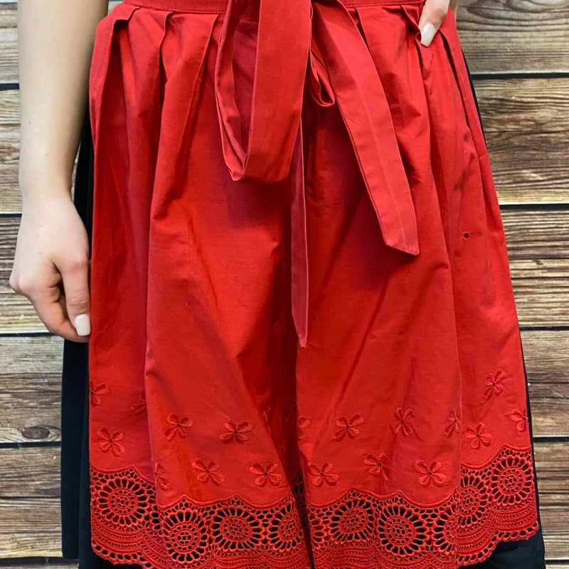 Vintage Dirndl Trachtenkleid Stickerei Gr.36, schwarz