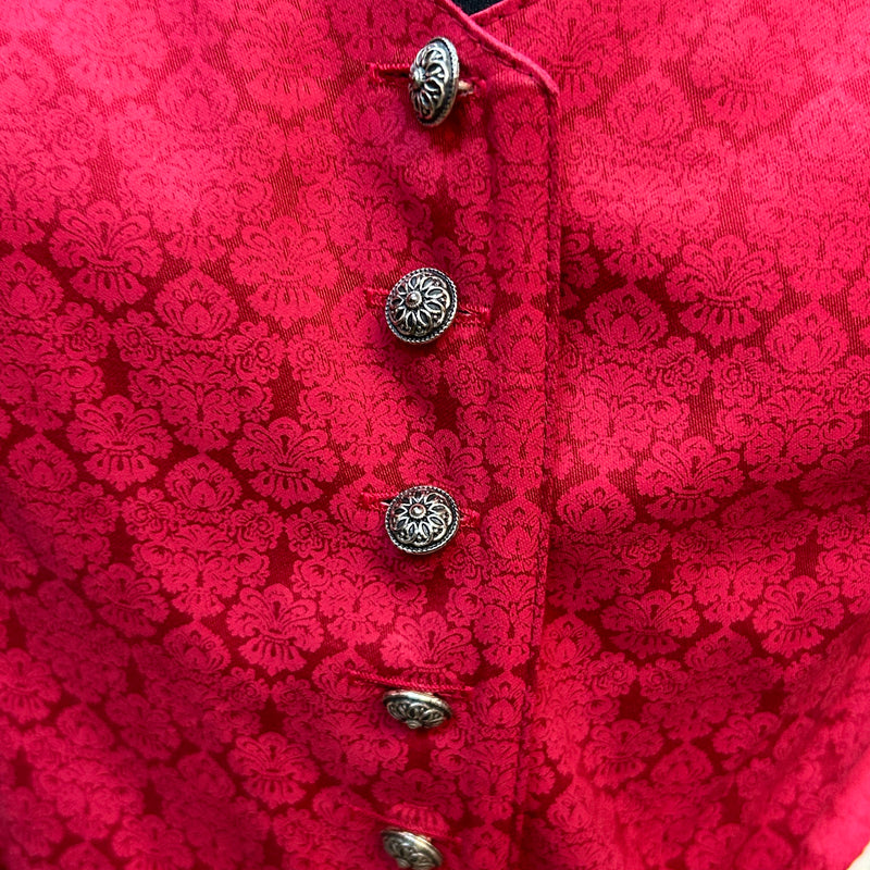 Bezauberndes Moser Dirndl in Rot und Creme – EU Größe 40