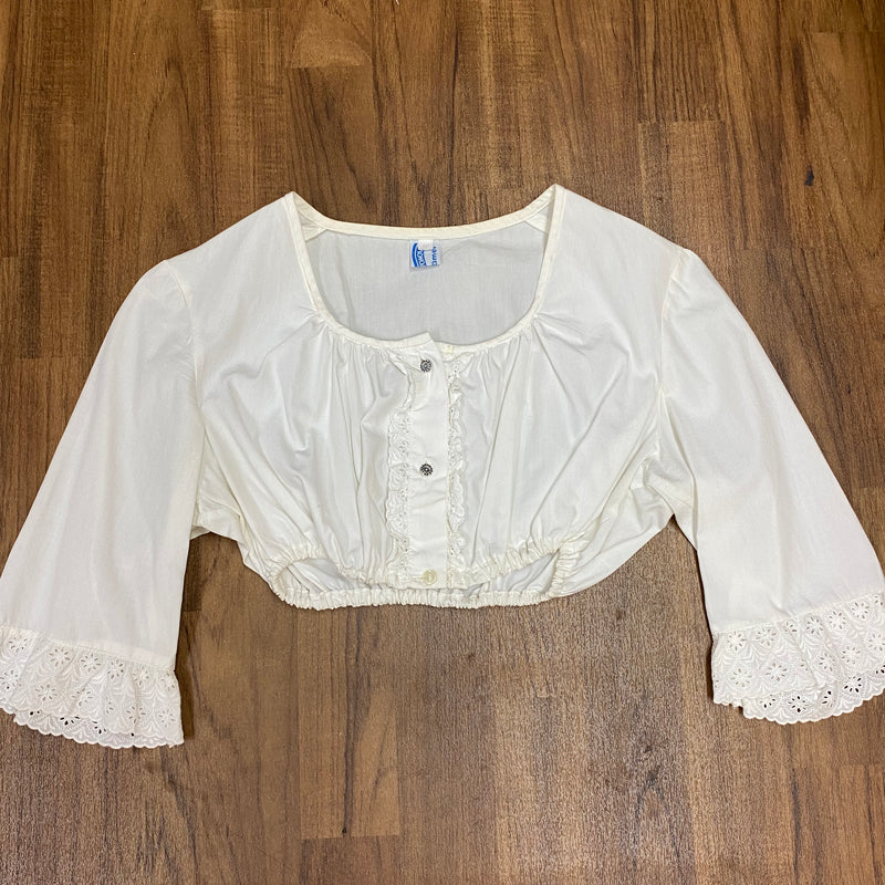 Dirndlbluse Secondhand Gr.46
