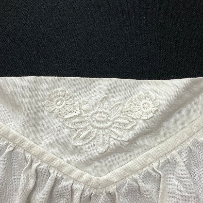 Dirndlbluse Vintage Gr.40, weiß