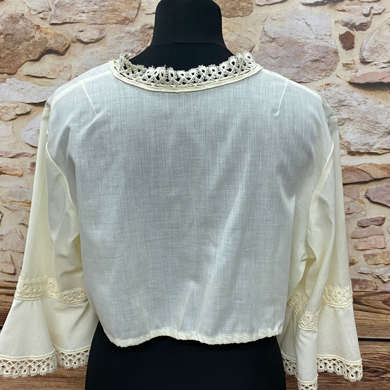 Vintage Dirndlbluse Gr.48 aus den 70er Jahren