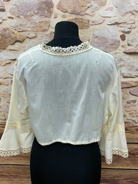 Vintage Dirndlbluse Gr.48 aus den 70er Jahren
