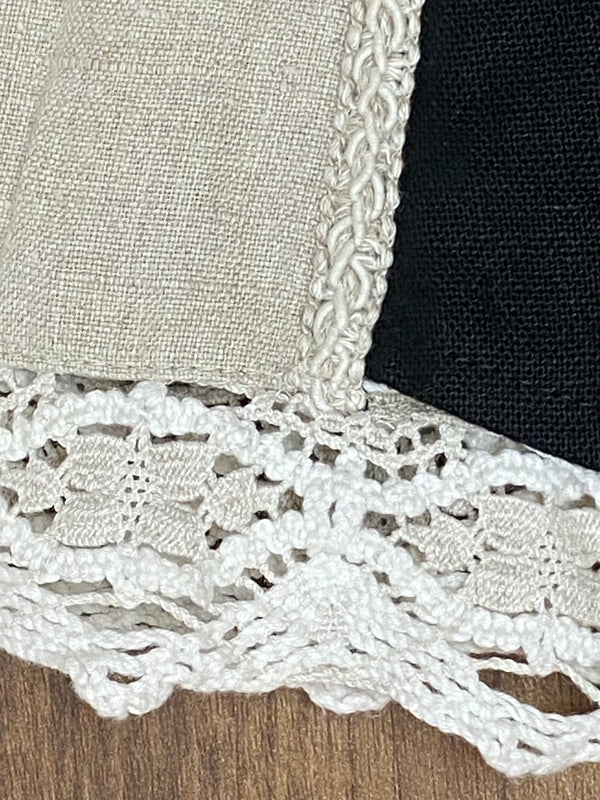 Damen Trachtenrock von Country Line – Beige/Schwarz, Größe 36