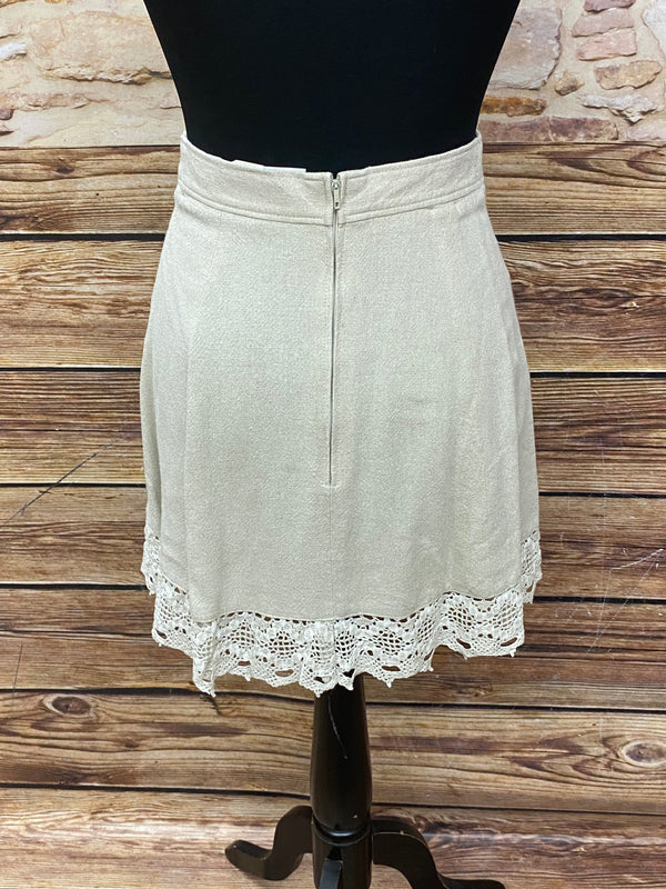 Damen Trachtenrock von Landhaus – Beige, Größe 34