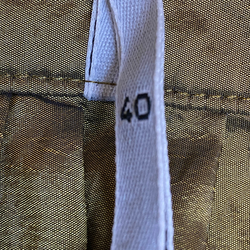 Olivegrüne lange Dirndlschürze von Berwin & Wolff Gr.40 Länge 101 cm