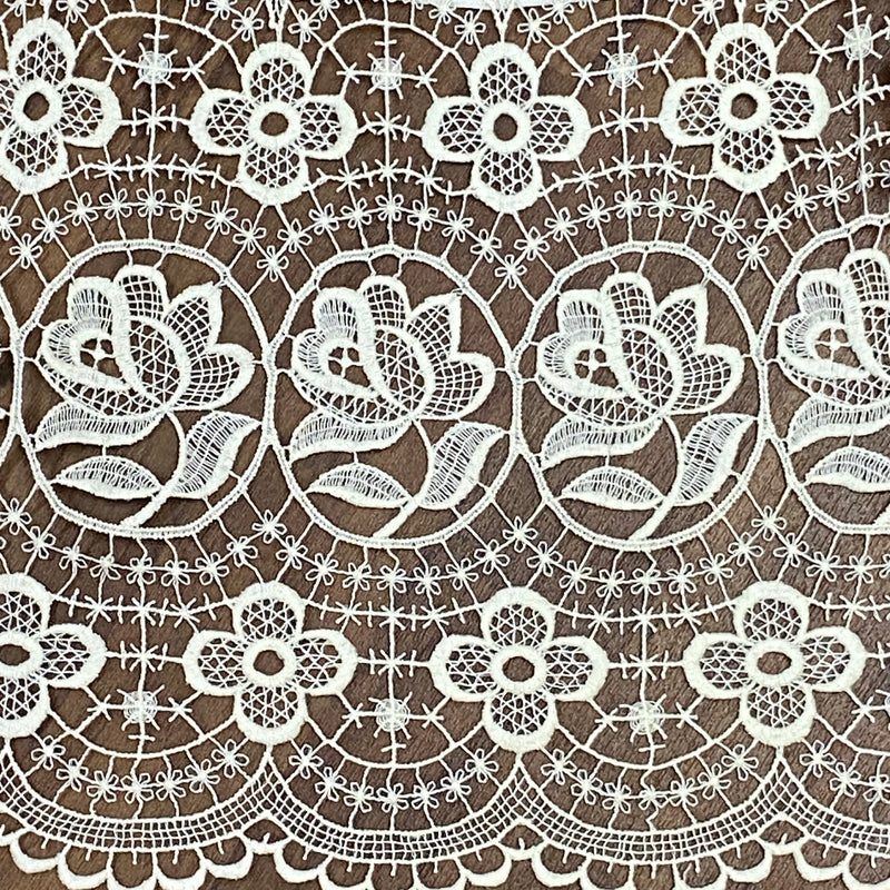 Vintage Dirndlschürze creme - mittellang, Ansicht 3