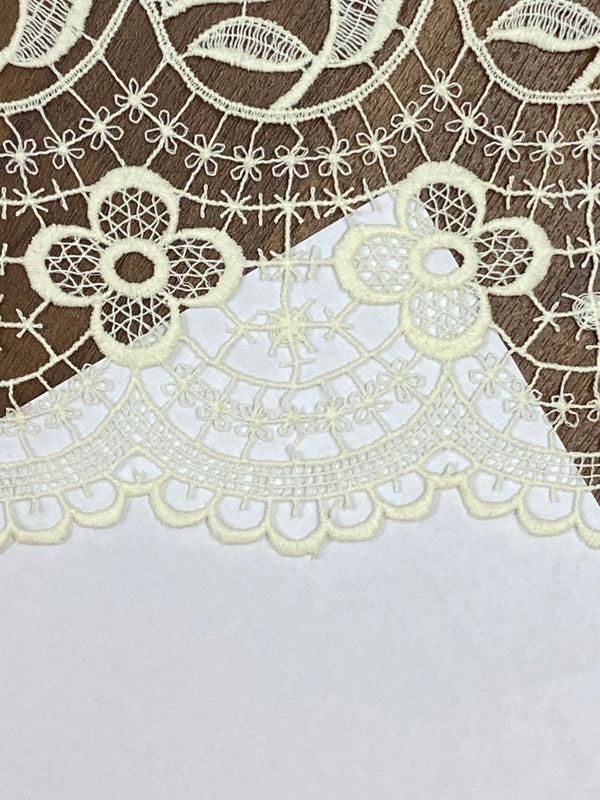 Vintage Dirndlschürze creme - mittellang, Ansicht 4