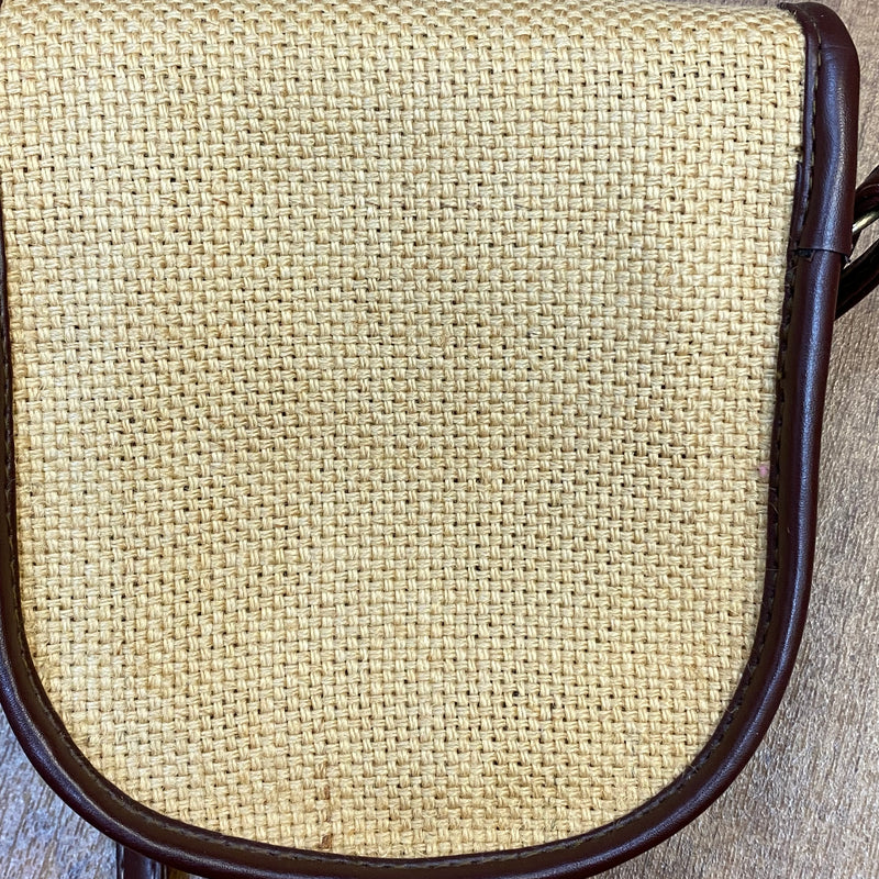 Kleine Dirndl-Handtasche in Natur Vintage