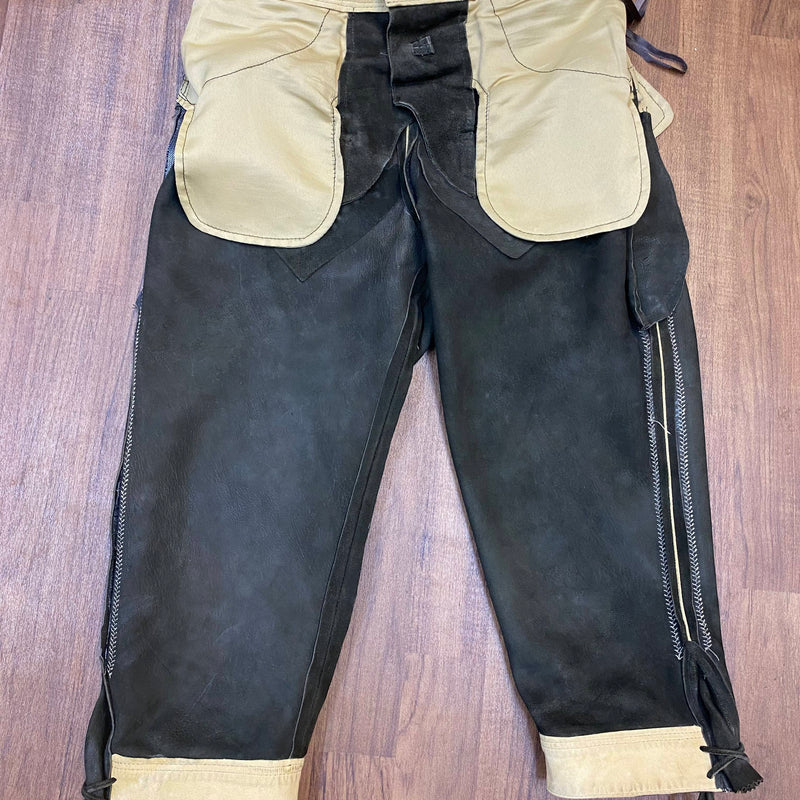 Trachten-Lederhose für Herren, Größe 90, in Braun