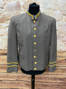 Stehkragenjacke, Page, Uniform, Doorman, Jacke Gr.48, grau