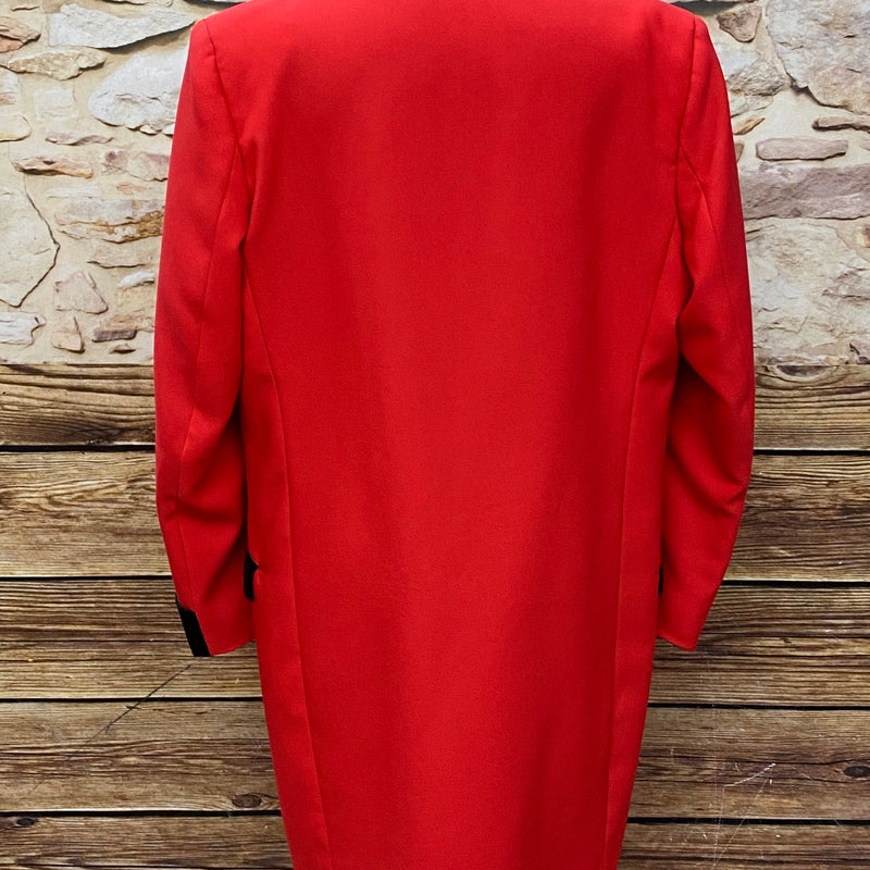 Teddy Boy Drape Jacke, Rockabilly 50er Jahre Stil, Long Jacket Gr.M