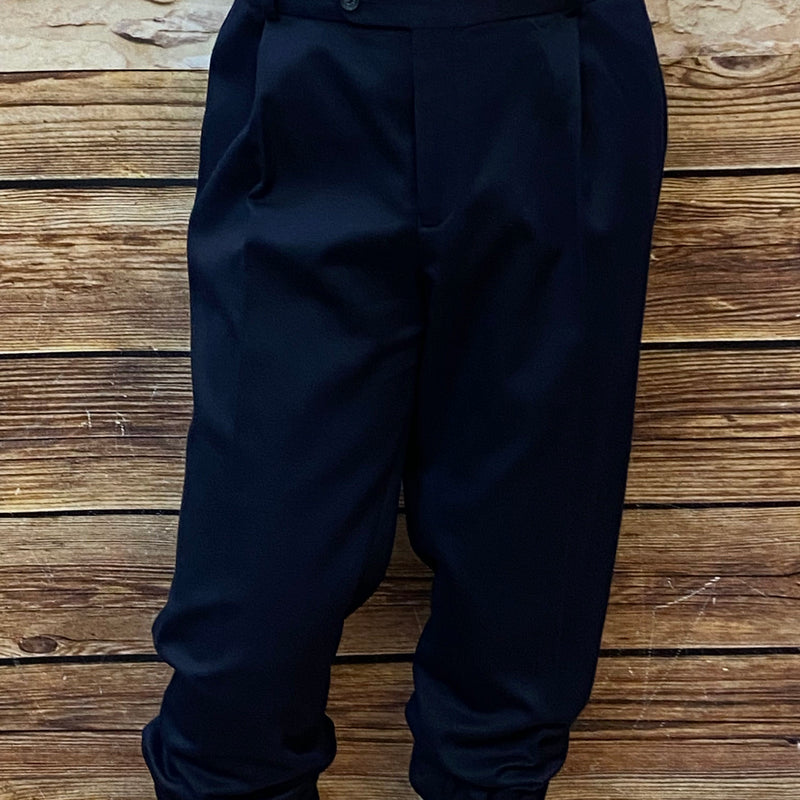 Dunkelblaue Knickerbockerhose  Gr.54 im Vintage-Stil, B 103 cm