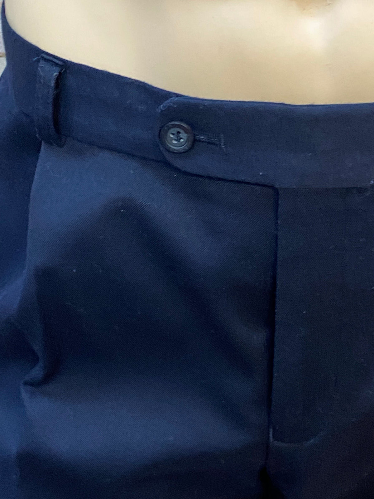 Dunkelblaue Knickerbockerhose im Vintage-Stil