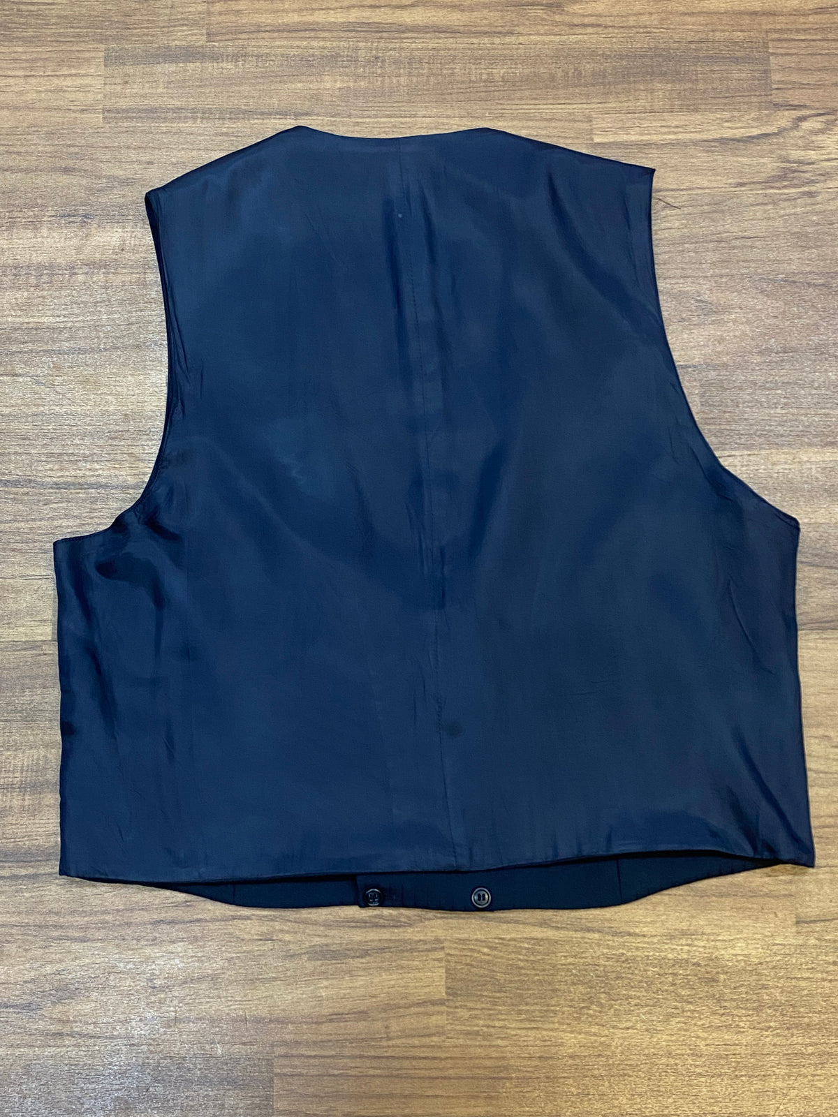 Gilet de smoking bleu foncé vintage taille 56 