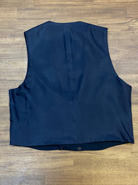 Gilet de smoking bleu foncé vintage taille 56 