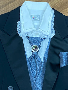 5-teiliger Hochzeitsanzug Wedding Suit Steampunk Barock Gothic Gr.94