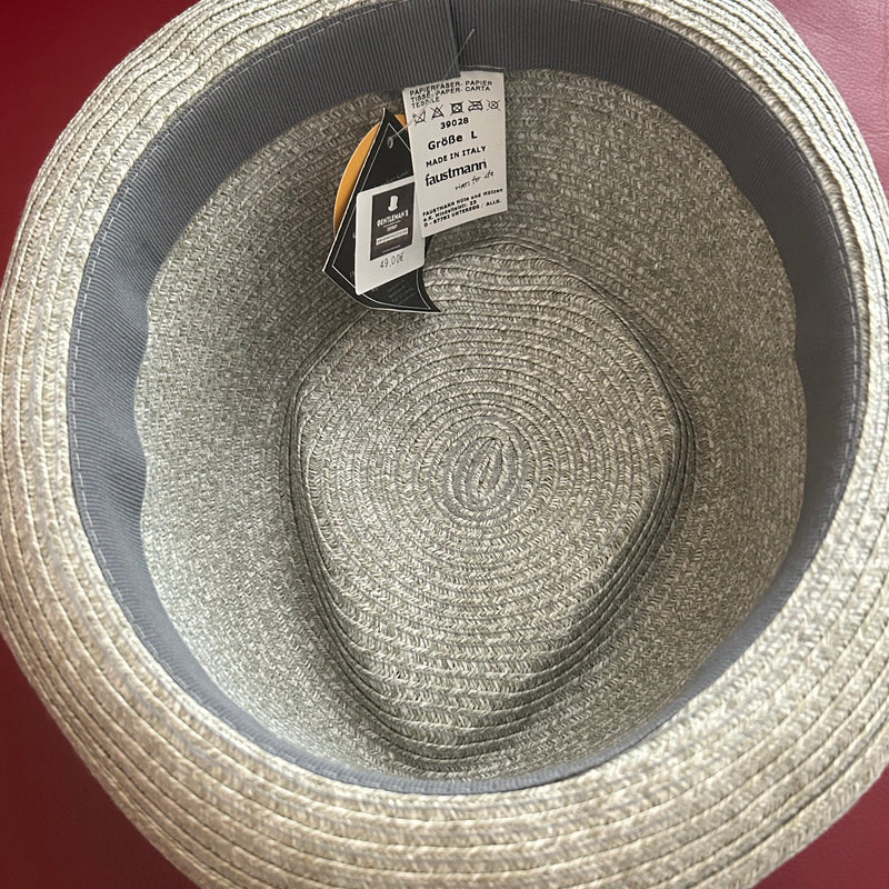 Innenansicht: Papierfaserhut Faustmann Größe L – Made in Italy