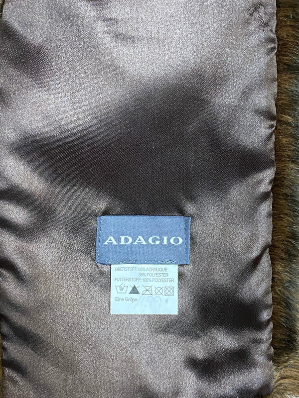 Etikett ADAGIO – Materialangabe Acrylique/Polyester, Einheitsgröße
